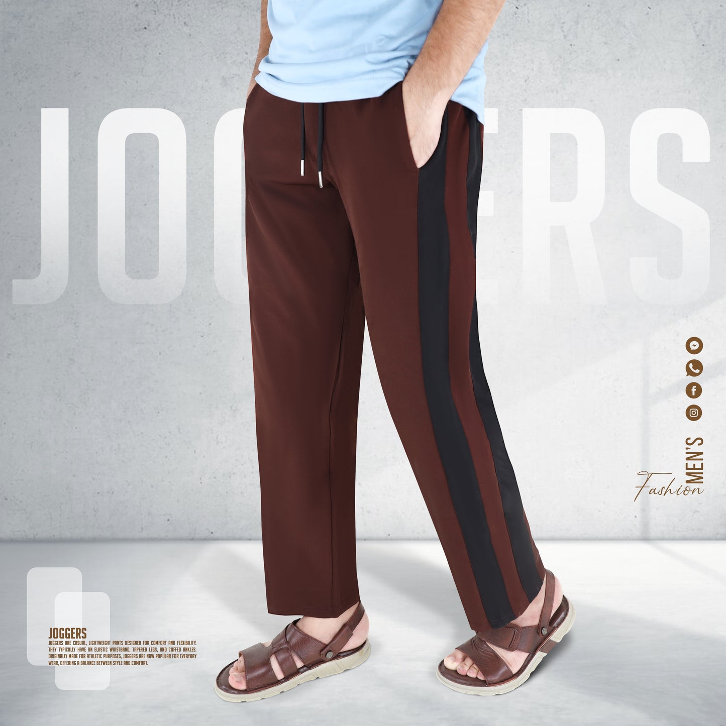 Baggy Joggers (any 3 color combo)