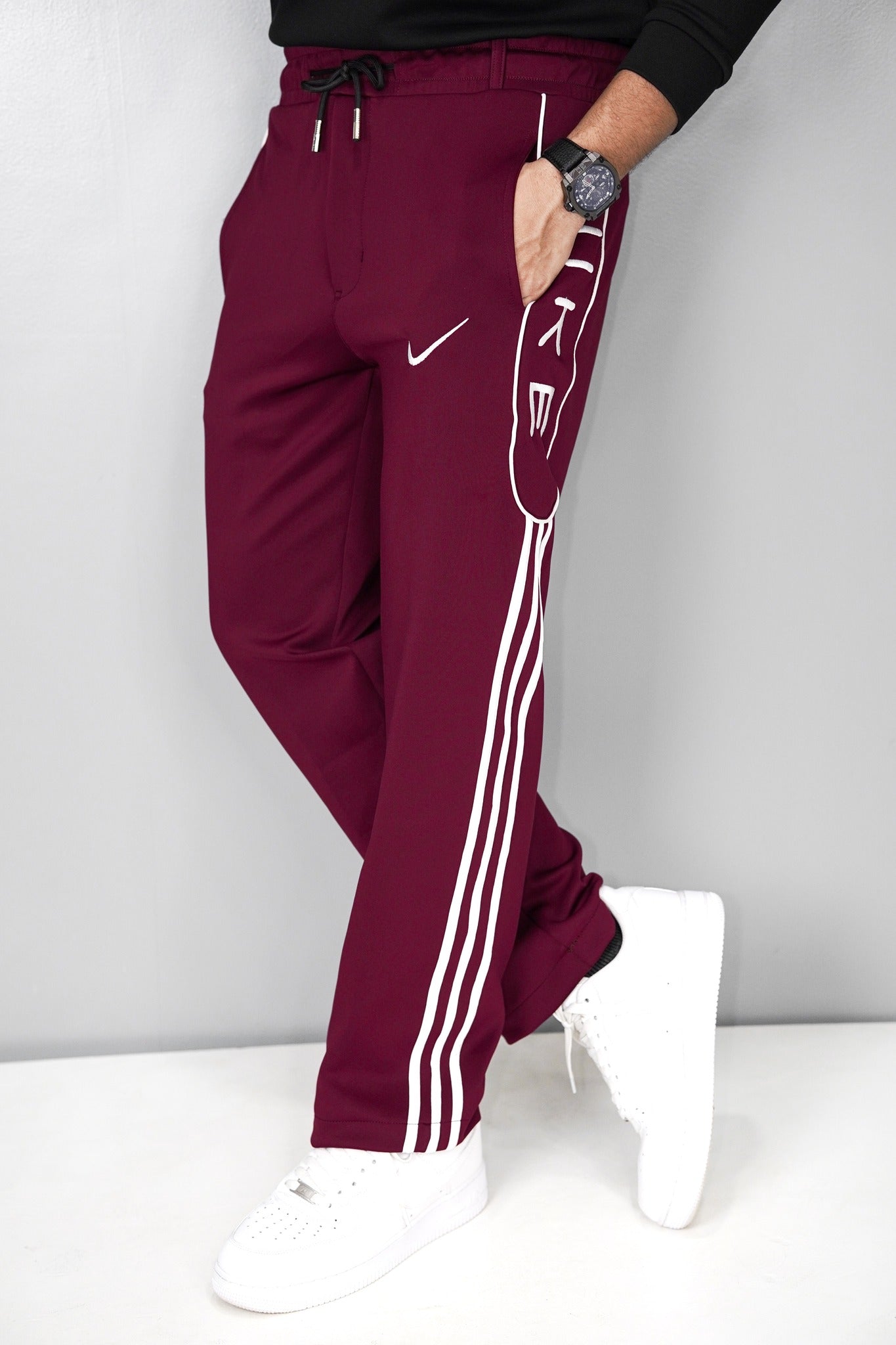 Baggy Joggers (Maroon)