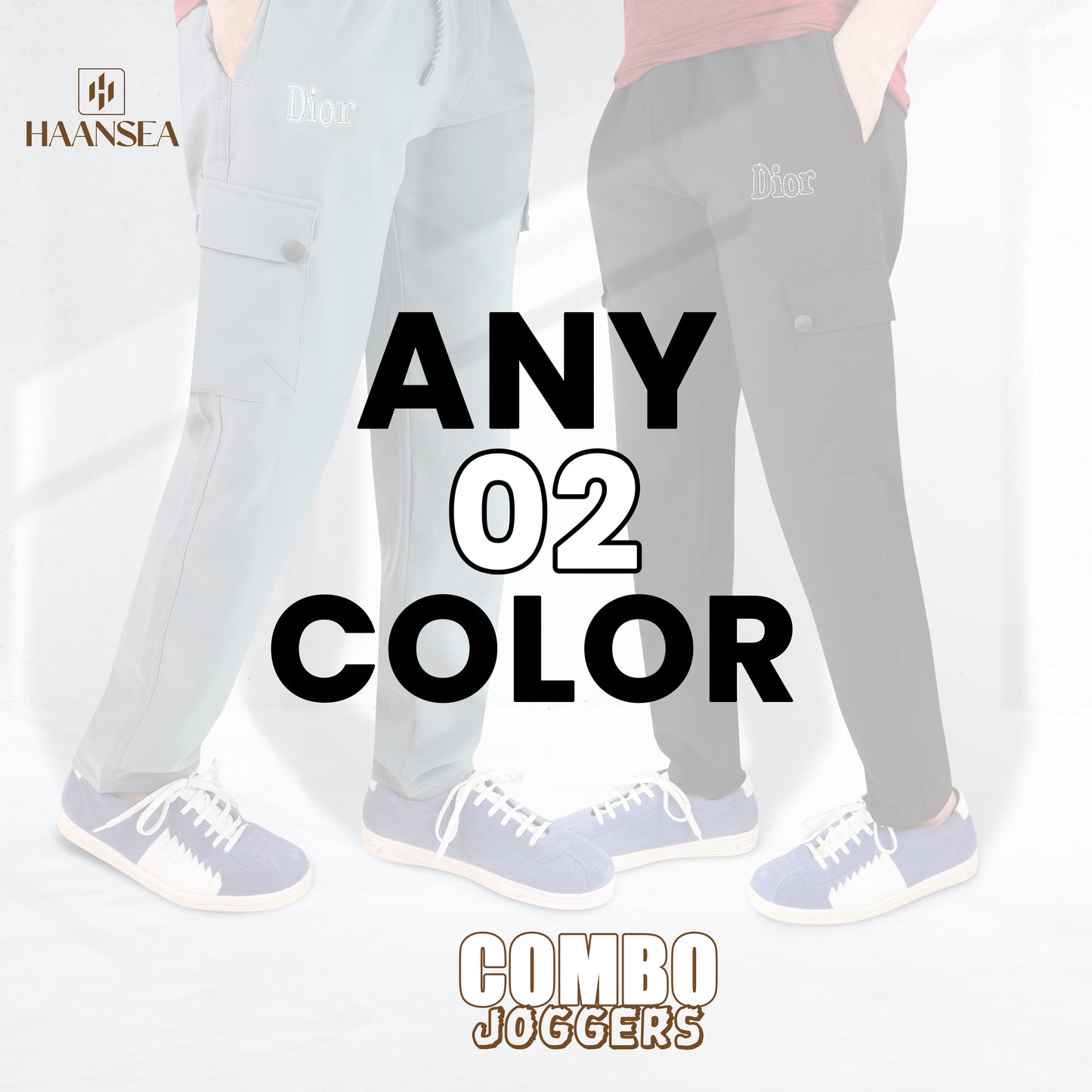 Cargo Joggers (Any 2 color combo)