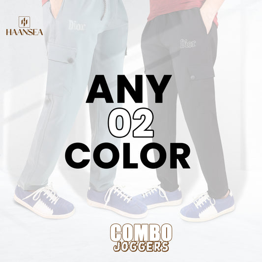 Cargo Joggers (Any 2 color combo)