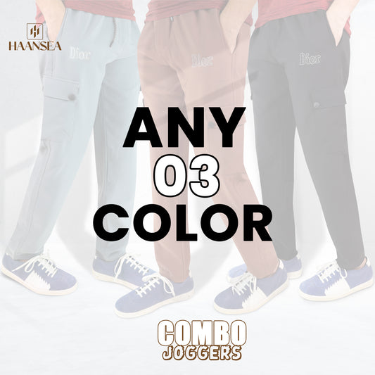 Cargo Joggers (Any 3 color combo)